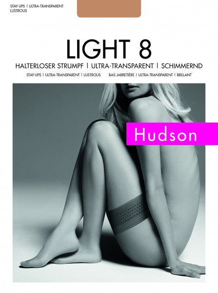 Gladde zomer stay-ups Light 8 van Hudson