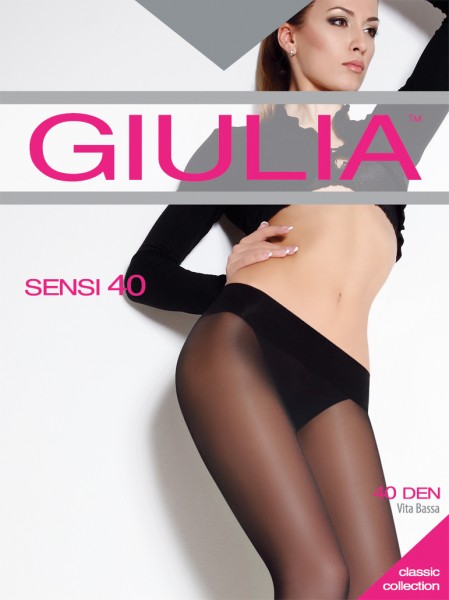 Giulia Sensi 40 - Gladde semi-transparante heuppanty