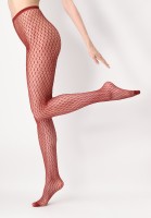 Naadloze netpanty met geometrisch patroon van Oroblu