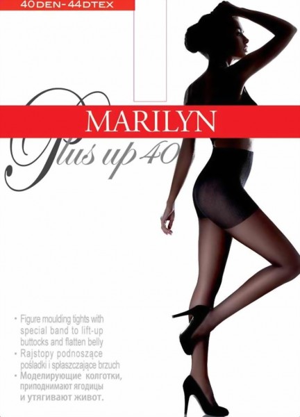 Figuurvormende steunpanty met push-up effect Plus Up van Marilyn