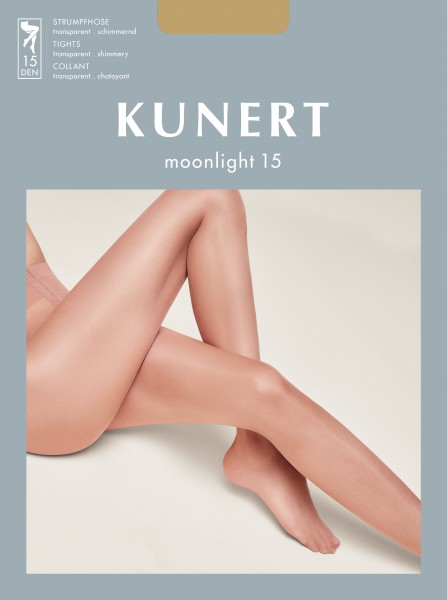 Elegante gladde panty Moonlight 15 van KUNERT