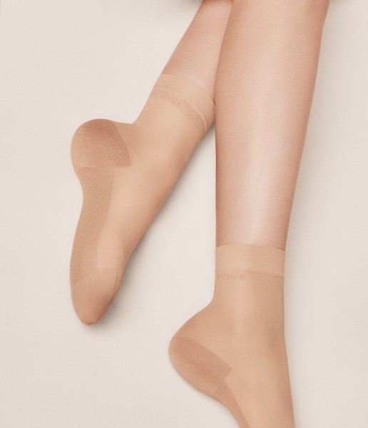 Pantysokjes met katoenen zool Cotton Sole 20 van Kunert