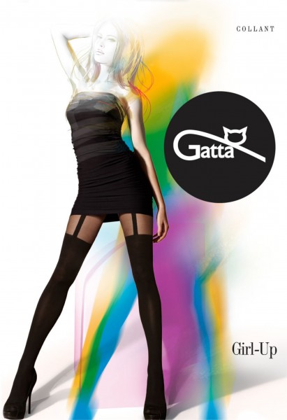 Panty met jarretel-look van Gatta