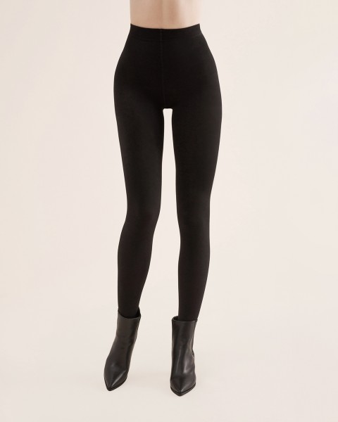 Gladde ondoorzichtige winterpanty met fleece Arctic 500 DEN van Gabriella