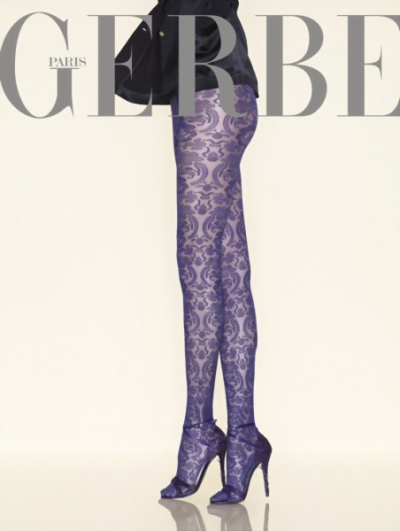 Exclusieve pantys met patroon Lyrique van Gerbe