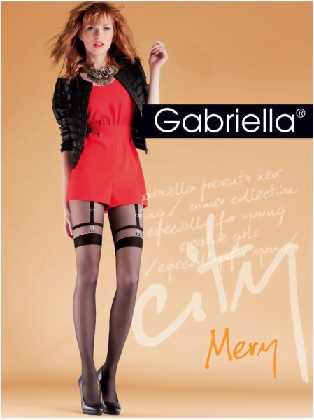 Trendy panty met kousenmotief Mery van Gabriella