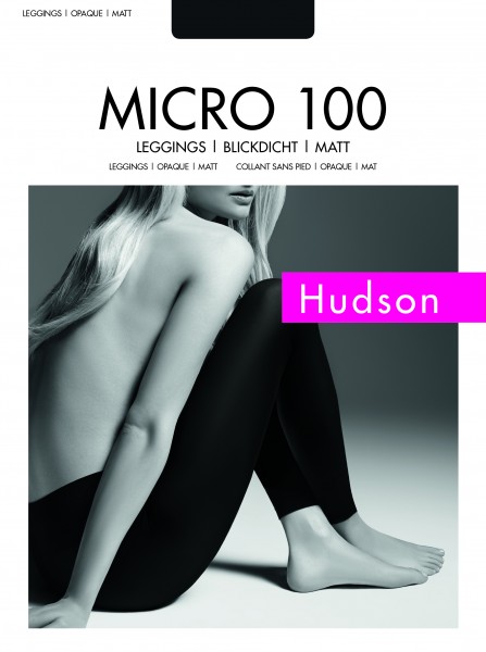 Gladde opaque leggings Micro 100 van Hudson