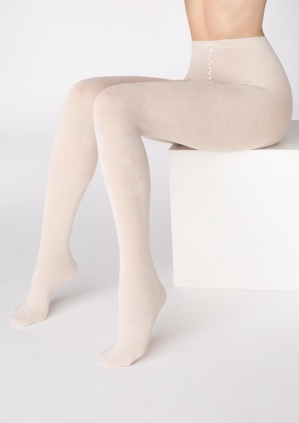 Gladde ondoorzichtige winterpanty met kasjmier Cashmere 200 van Marilyn