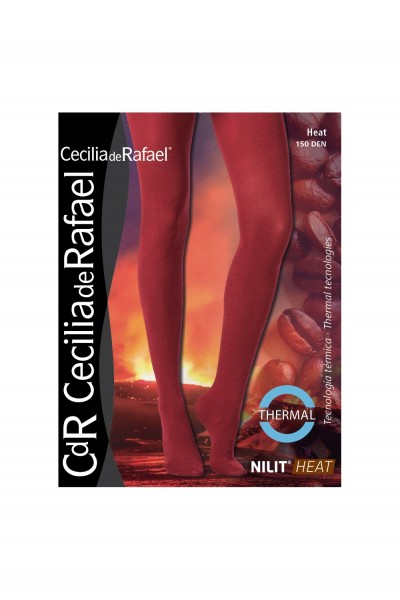 Gladde opaque winterpanty Heat van Cecilia de Rafael