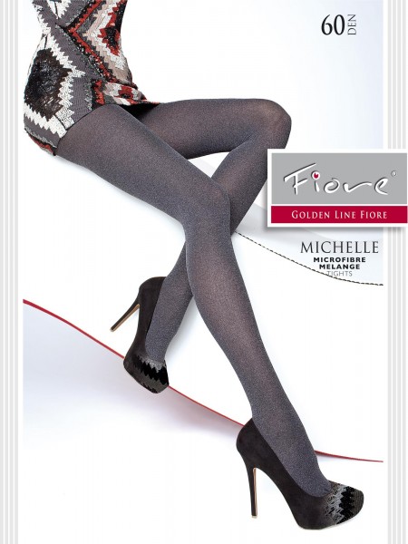 Opaque panty met gemêleerd effect Michelle van Fiore, 60 DEN