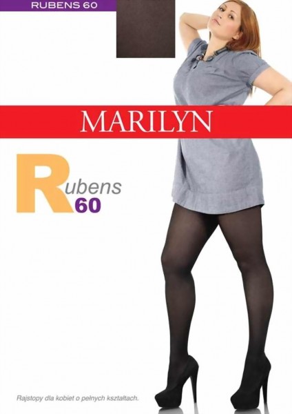 Grote maten panty Rubens van Marilyn, 60 DEN 