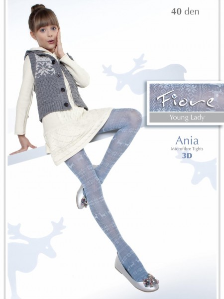 Trendy kinderpantys met Noors patroon Ania van Fiore