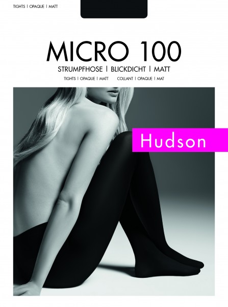 Gladde opaque panty Micro 100 van Hudson