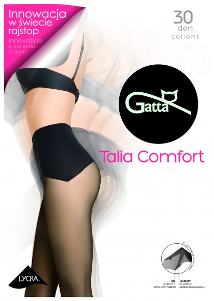 Fijne panty met comfortabele, naadloze tailleband van Gatta