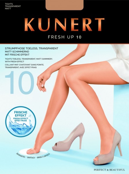 Teenloze zomerpantys Fresh Up 10 van Kunert