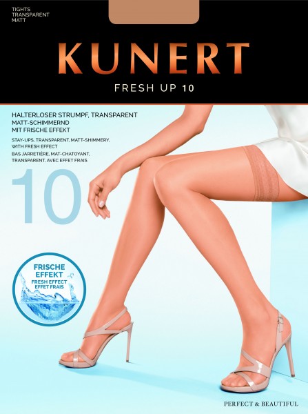 Zomer stay-ups met een sierband Fresh Up 10 van Kunert